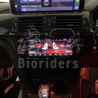 BMW Digital QLED Climate Control Screen Aircon panel F30 F31 F34 F30 F31 F34 F35 F10 F11 F07 F18 |1 series 2 series 3 series 4 series 5 series 6 7 series X1 X5 X3