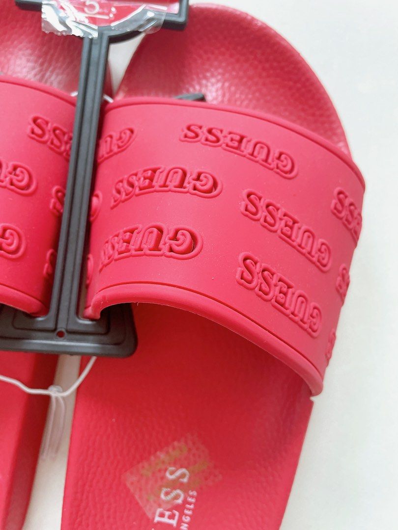 Brand New 100 Authentic Guess Slides Women s Fashion Footwear