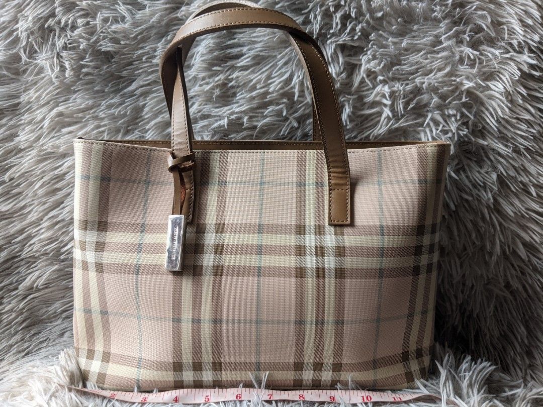 Burberry pink tote bag online