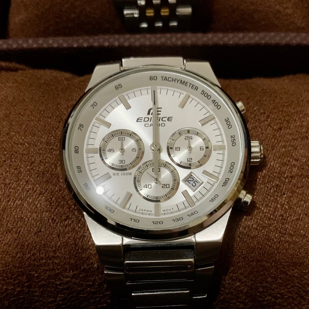 Casio Edifice Chronograph 39mm Men's Watch not Orient, Tissot