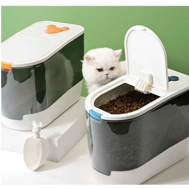 Airtight cat food shop container