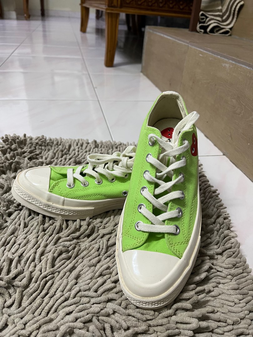 Cheap green converse discount