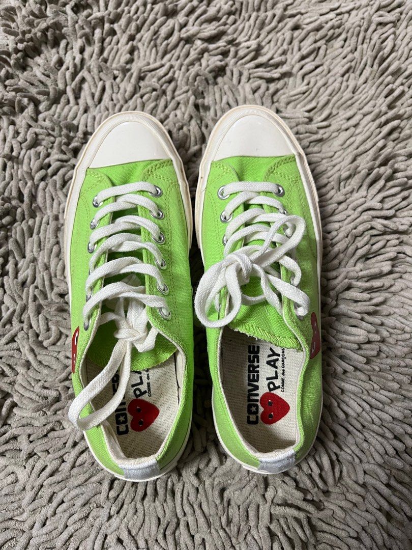 Converse new arrivals cdg green