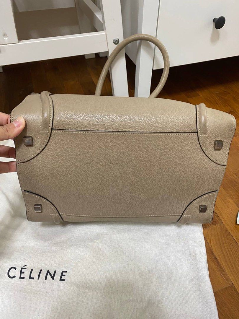 Celine Mini Luggage in Dune Women s Fashion Bags Wallets Shoulder Bags on Carousell