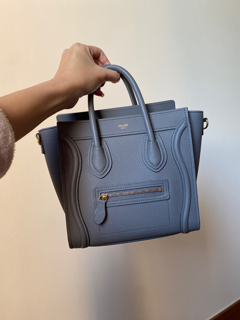 Celine Nano luggage kohl, 名牌, 手袋及銀包 Carousell
