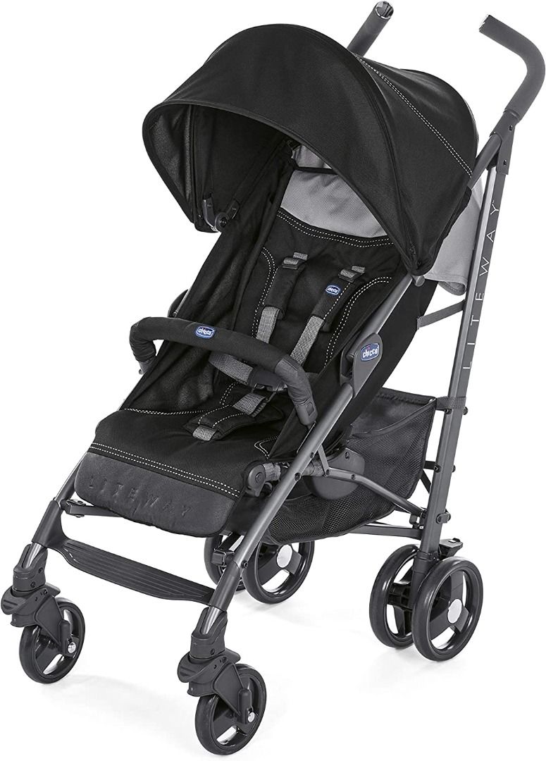 Chicco liteway outlet stroller grey