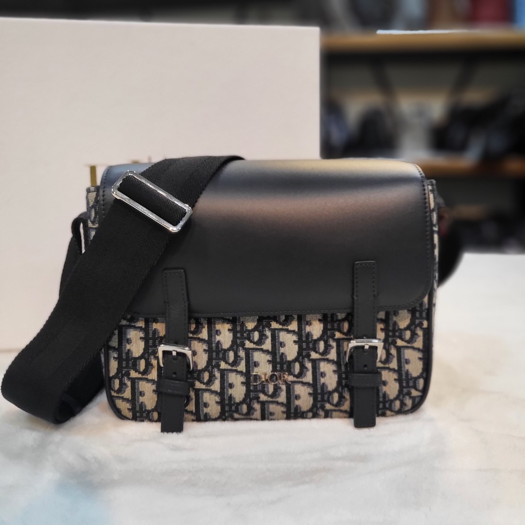 Ba Lô Dior Rider Backpack màu đen kem 37cm best quality  Ruby Luxury