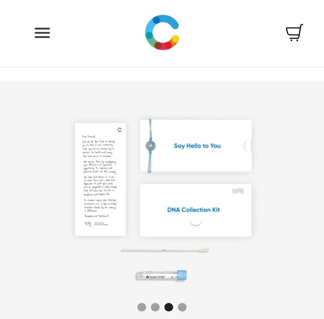 Circle Vital DNA Test Kit, Health & Nutrition, Health Monitors