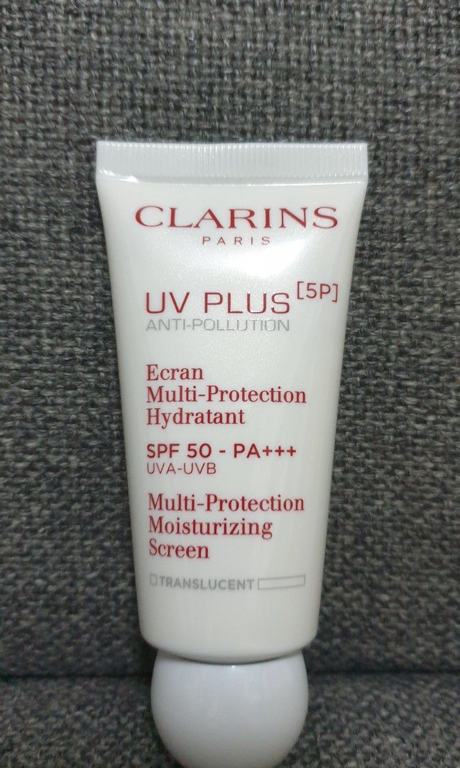 Clarins UV Plus Sunscreen-30 mL (Category: Face Care) located in Singapore. Submitted by feliner (Listing ID 1206482761, Image 1). Description: This Clarins Multi-Protection Moisturising Screen is a suncreen with fine texture, SPF 50- PA+++ UVA-AVB. Please take note that it is 30 mL..