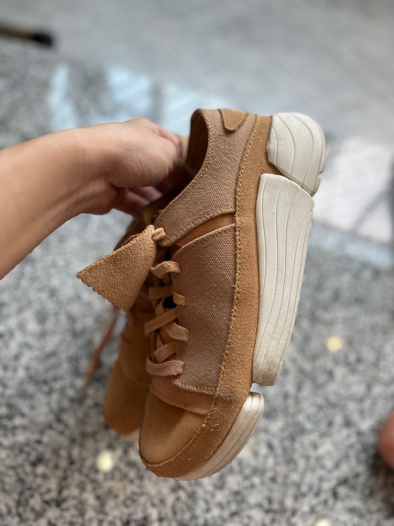 Clarks Originals Trigenic Evo Light Tan Leather