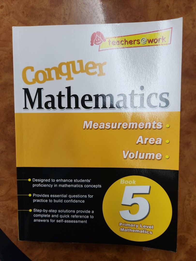 Conquer Mathematics Primary 5, Hobbies & Toys, Books & Magazines ...