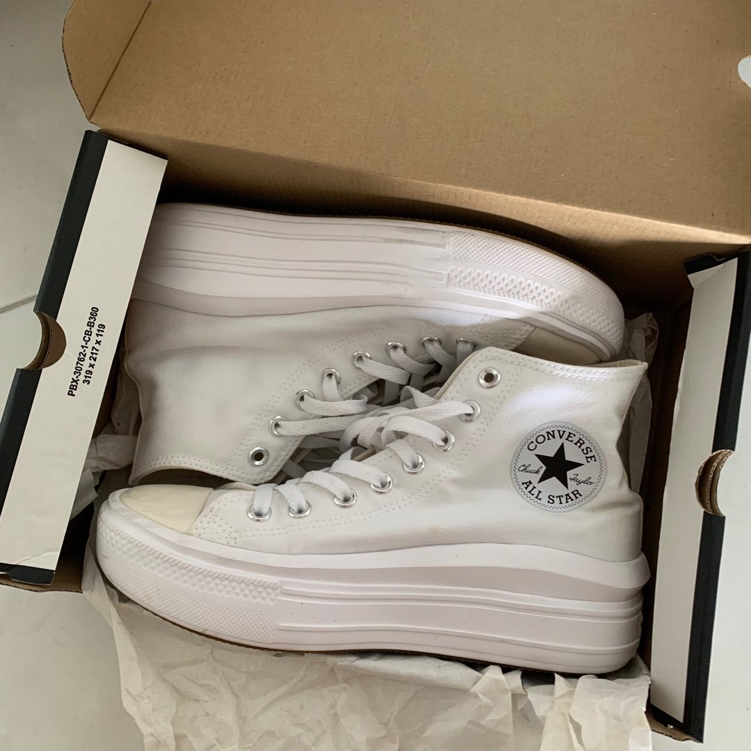 converse chuck taylor all star move high cut sneakers