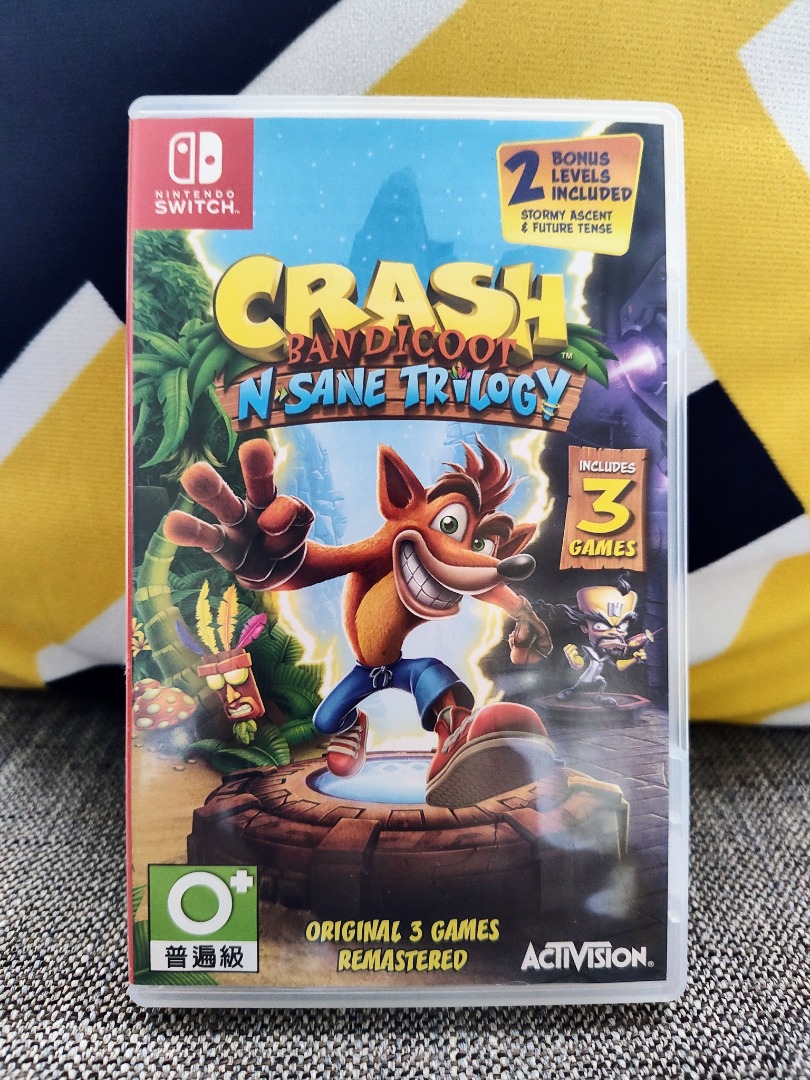 Crash Bandicoot, Video Gaming, Video Games, Nintendo on Carousell