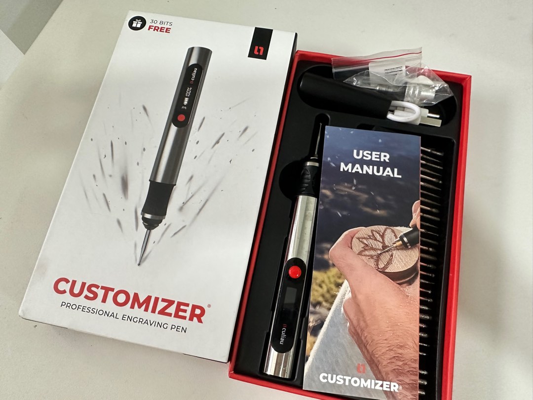 Culiau Customizer - Engraving Pen, Hobbies & Toys, Stationery
