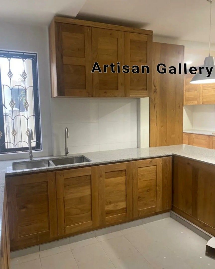 Custom Made Teak Wood Kitchen Furniture & Home Living