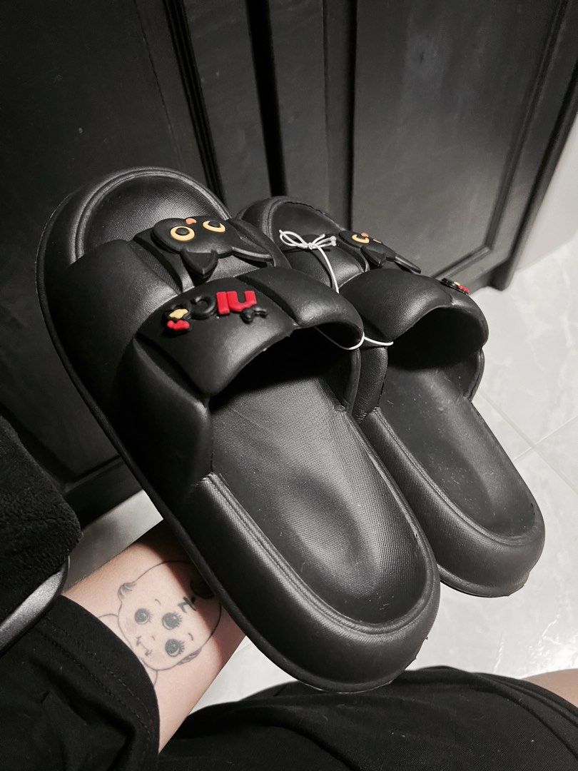 Cute sales black slides
