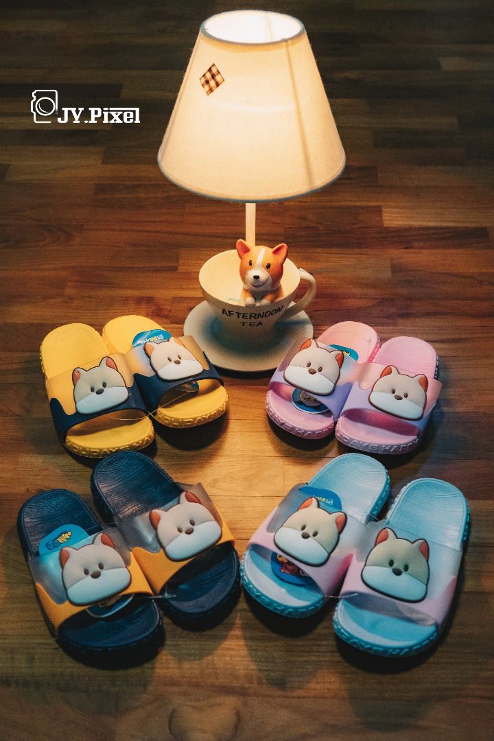 Cute Kids Shoes Slippers Doggy 3 7 years old Babies Kids