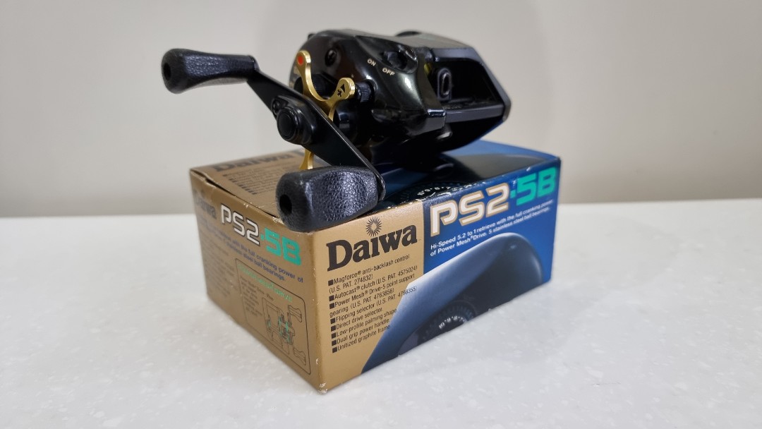 Daiwa PS2L-5B Power Mesh Drive, Auto Cast Bait Casting Reel, Circa