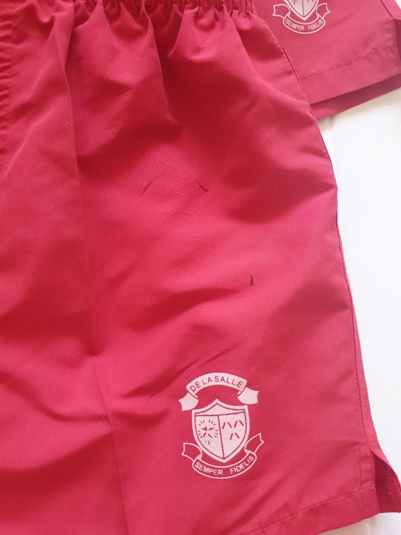 De La Salle Primary School Uniforms Shorts and Tshirt for P1 or P2