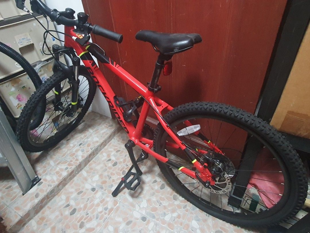 Decathlon Kids mountain bike 24 inch red Sports Equipment Bicycles Parts Bicycles on Carousell