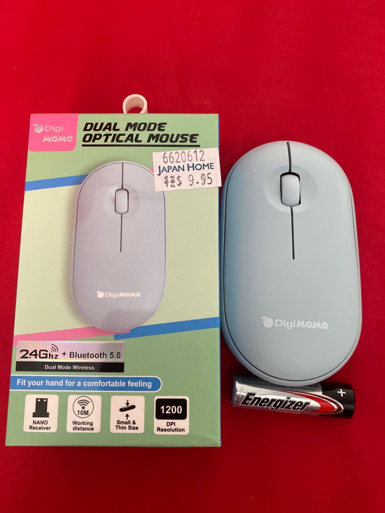 Digi Momo Dual Mode Wireless Optical Mouse, Computers & Tech, Parts