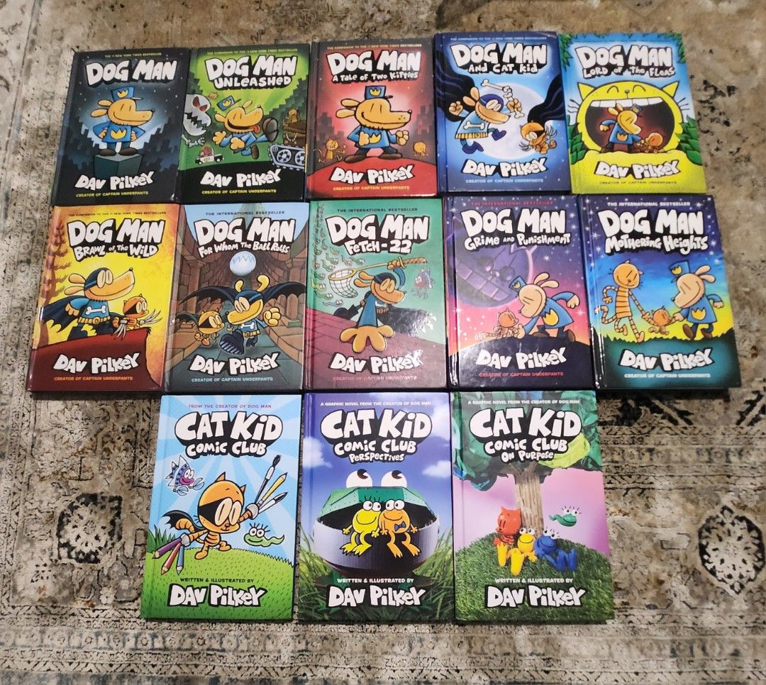 Dog Man & Cat Kid Book Collection, Hobbies & Toys, Books & Magazines