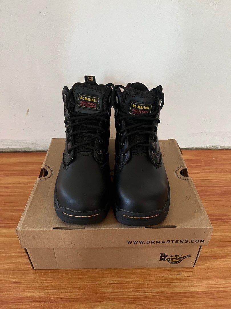 Dr Martens Safety Boots Men s Fashion Footwear Boots on Carousell