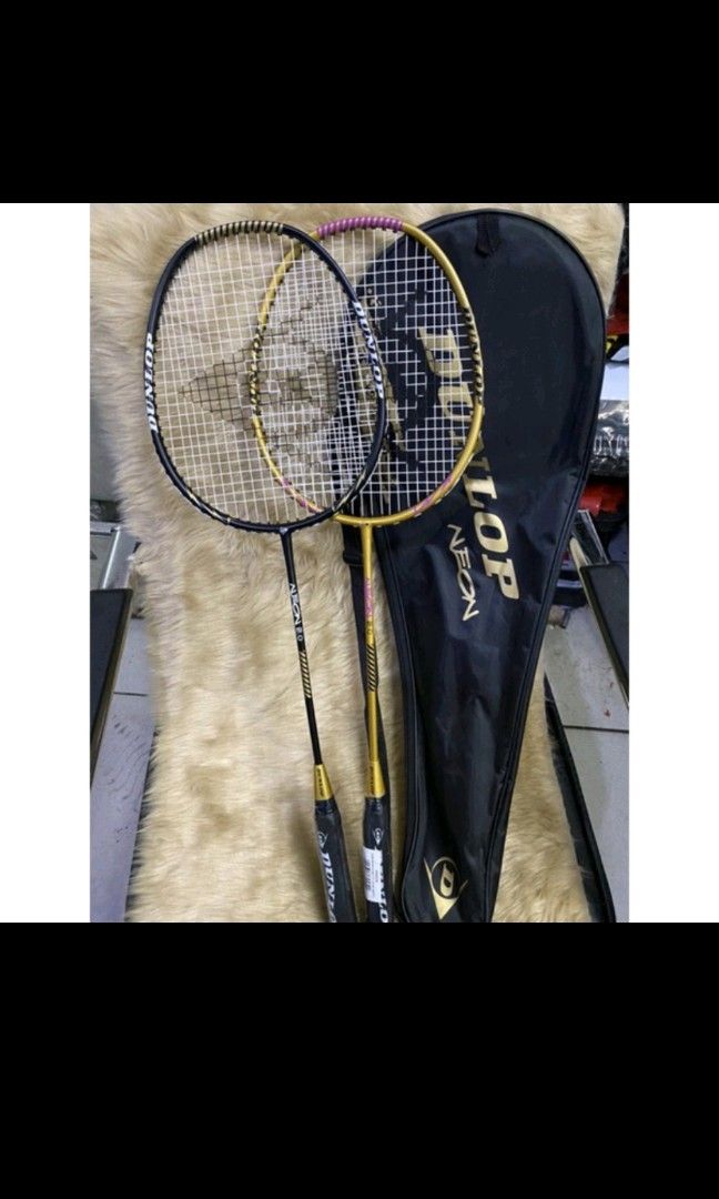 Dunlop Badminton Racket (Pair), Sports Equipment, Sports & Games