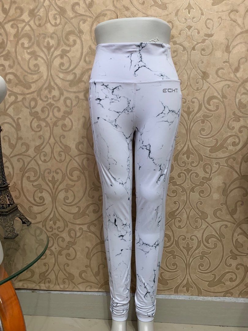 Echt apparel sport legging motif marble