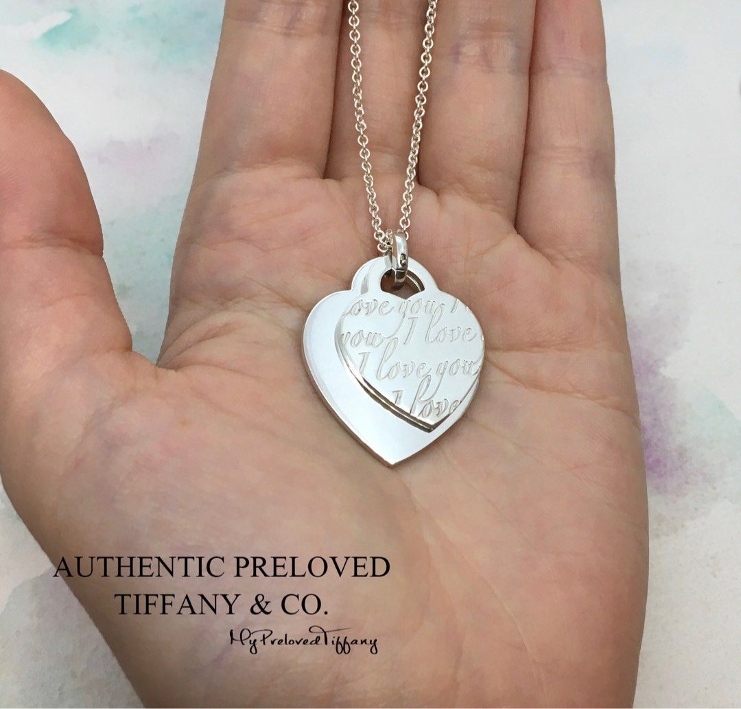 Tiffanys love necklace discount