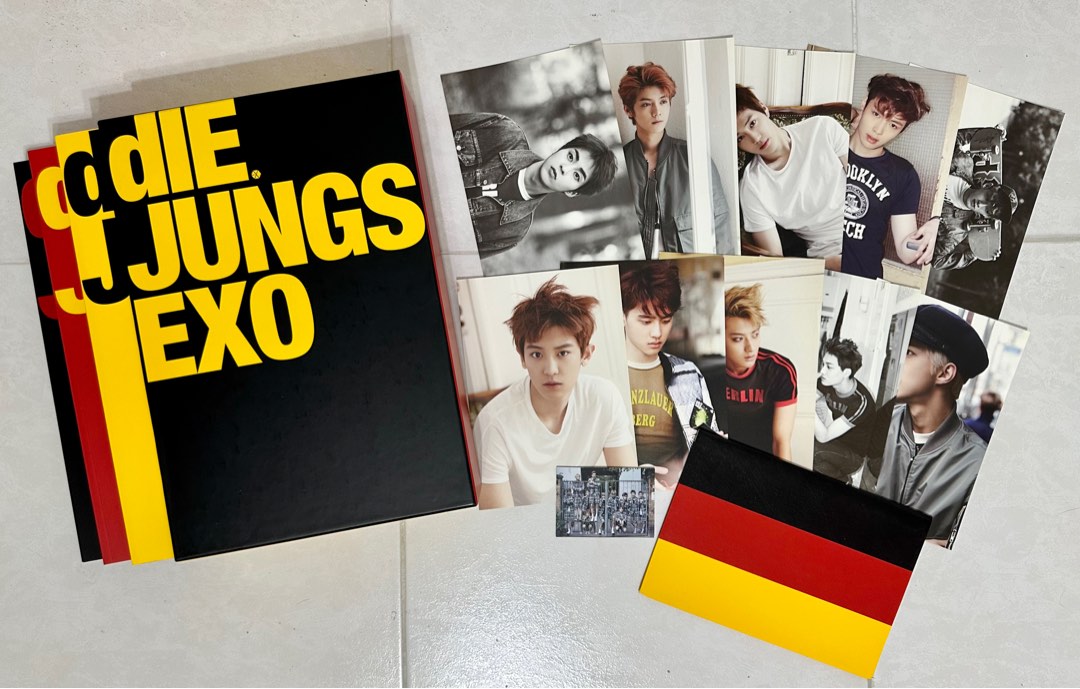 エクソ EXO - DIE JUNGS EXO PREMIUM SET LIMITED EDITION DVD + 3