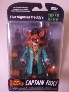 2021 Five Nights At Freddy's FNAF Plush/Figure Set Captain Foxy Exclusive  Dread