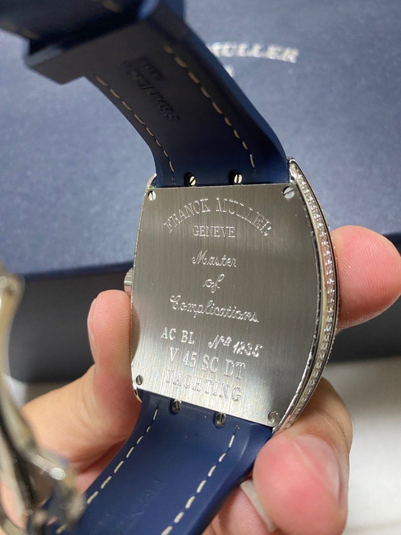 Franck muller yachting best sale diamond