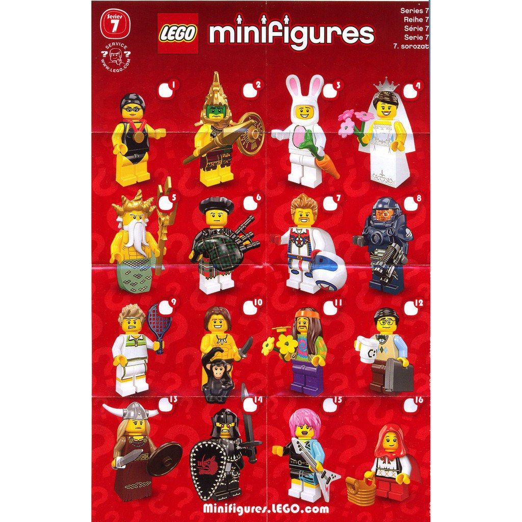 Lego minifigures serie 7 store
