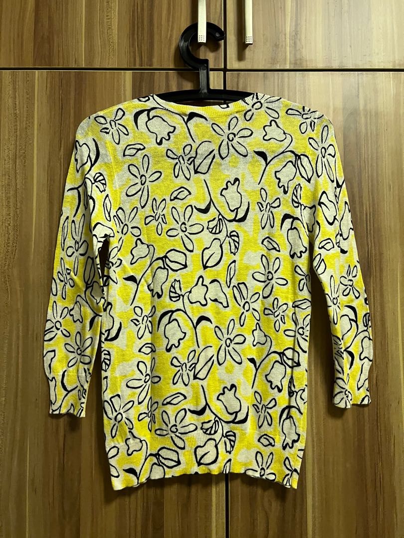 French connection cheap yellow sweater