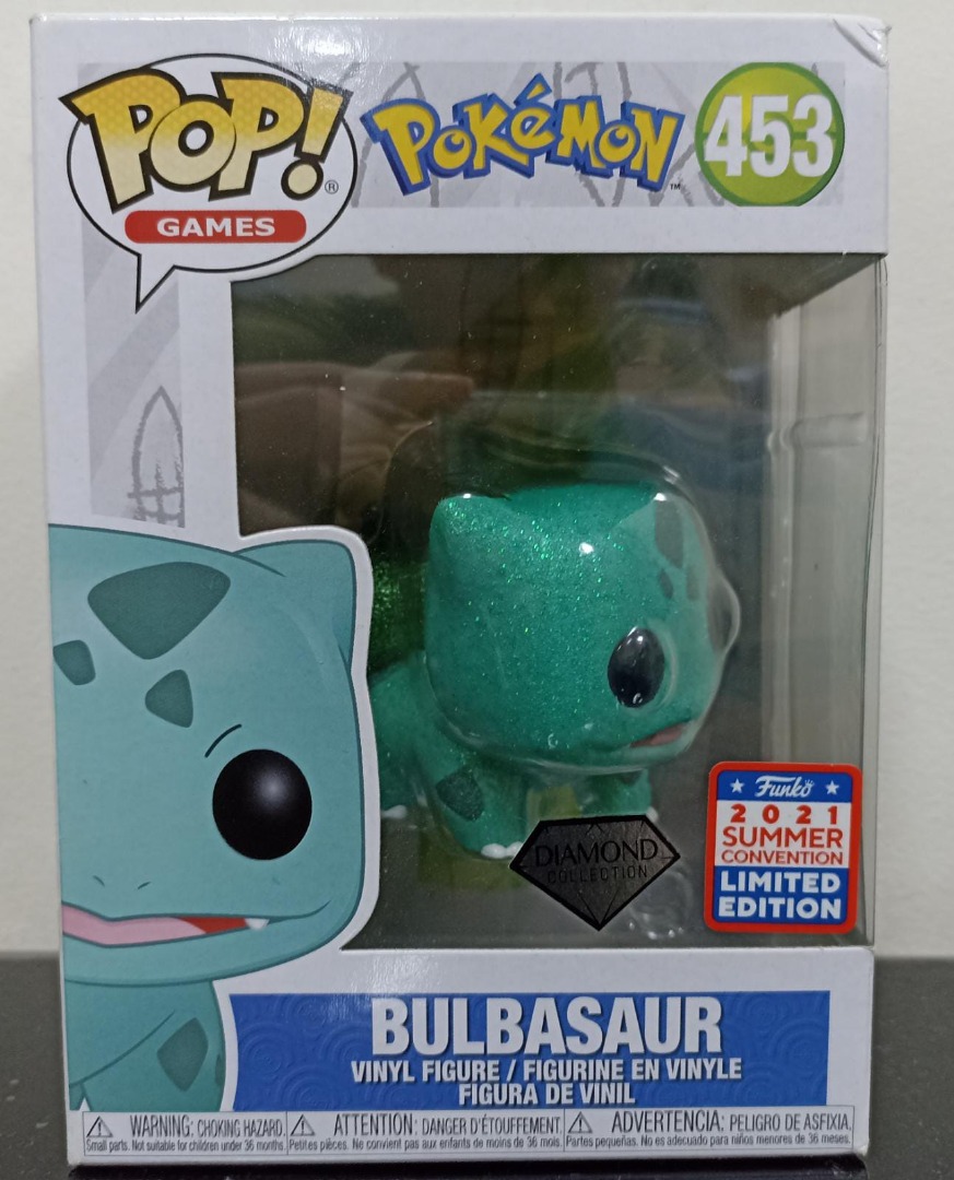 Funko Pop Games : Pokemon - Bulbasaur(453)(Diamond), Hobbies & Toys ...