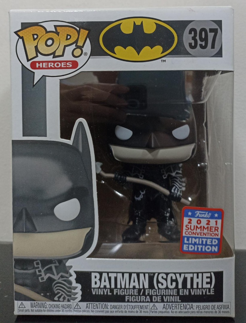 Funko Pop Heroes : Batman - Batman Scythe (397)(2021 Summer), Hobbies ...