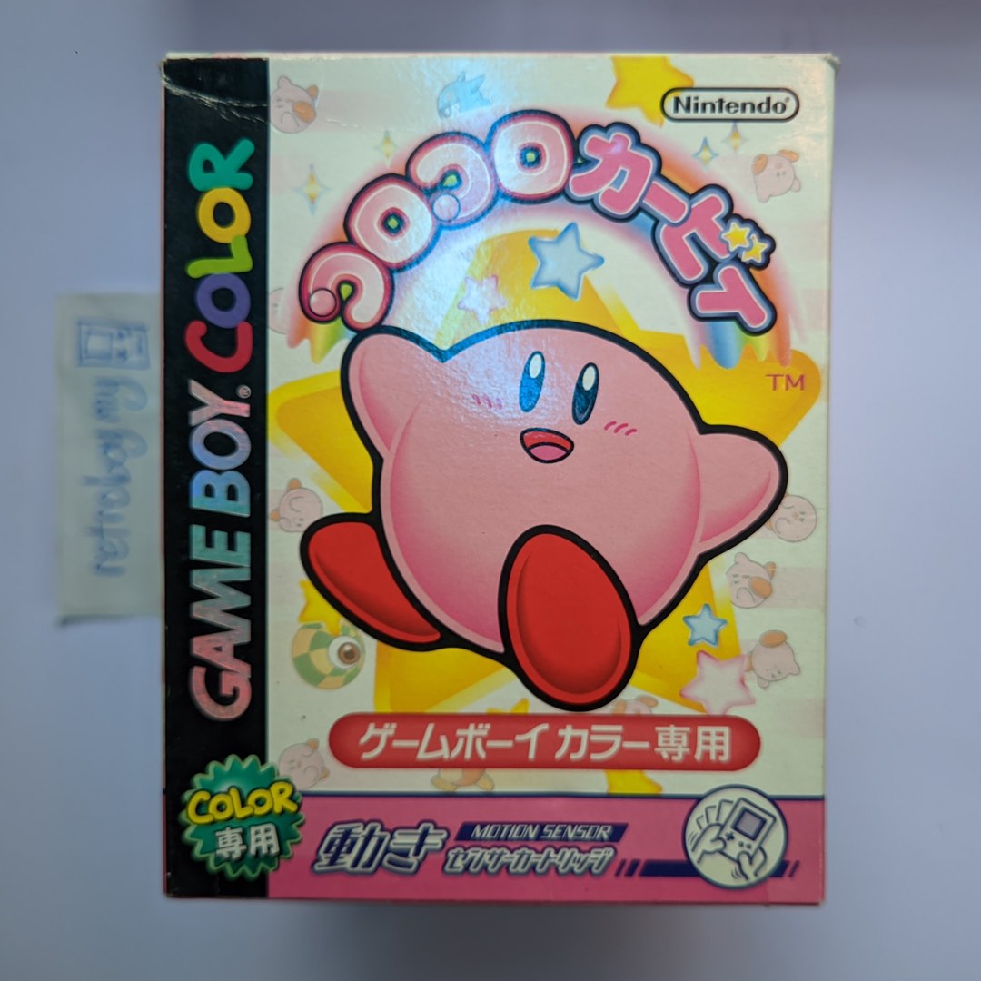 Game Boy Color Koro Koro Kirby Tilt N Tumble (Complete In Box), Video  Gaming, Video Games, Nintendo on Carousell