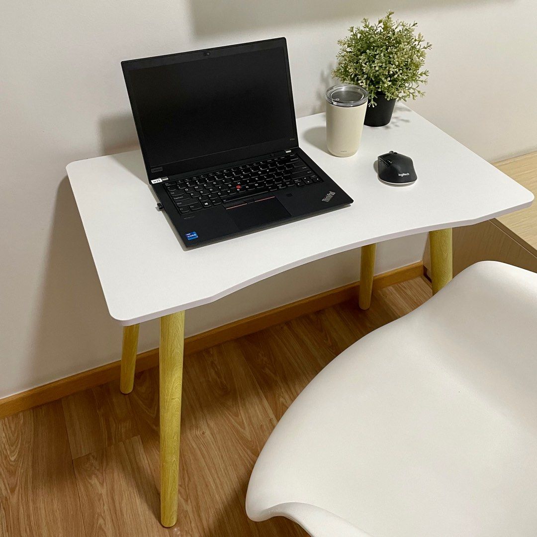 [Garage Sale] Scandi WFH Study Table, Furniture & Home Living ...