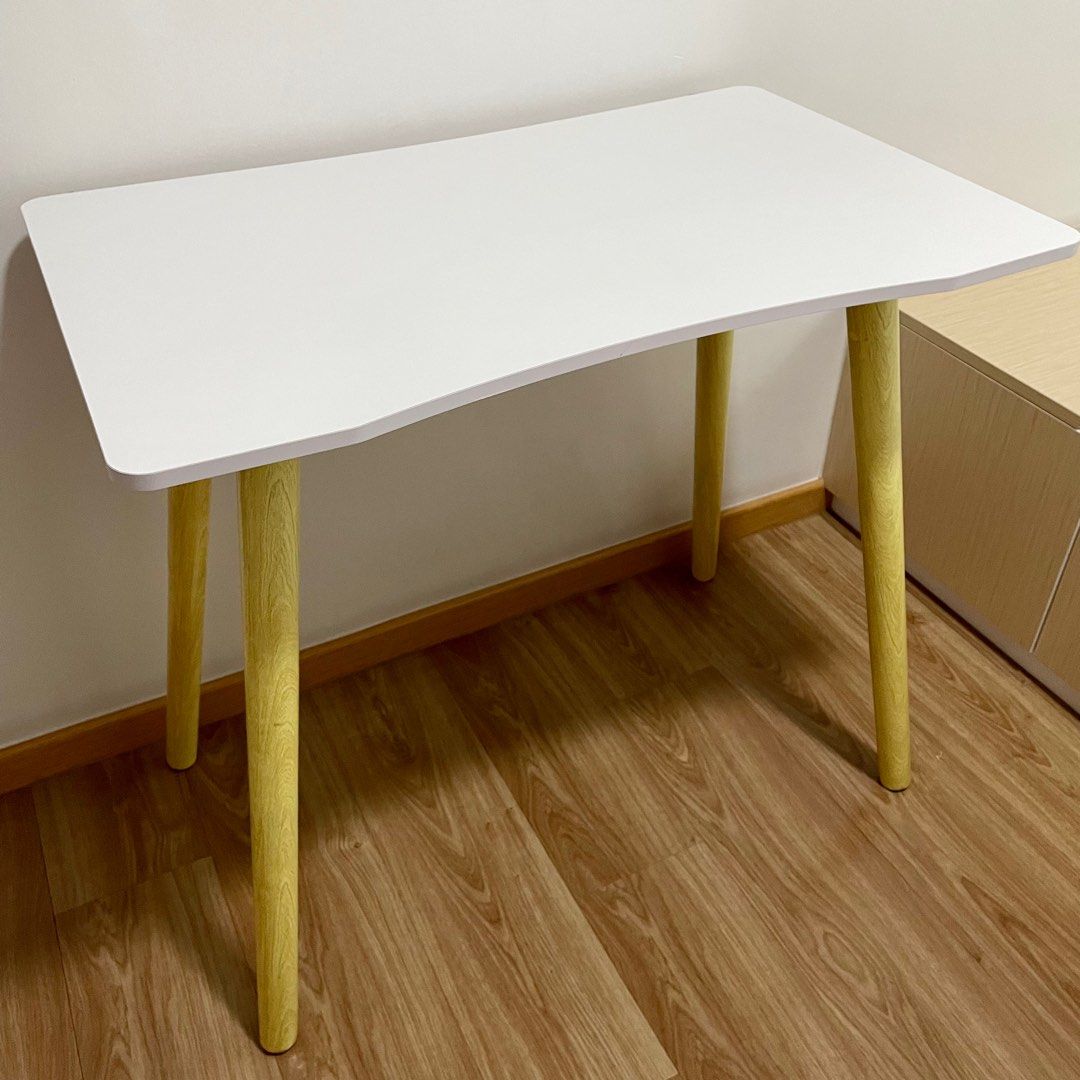 [Garage Sale] Scandi WFH Study Table, Furniture & Home Living ...