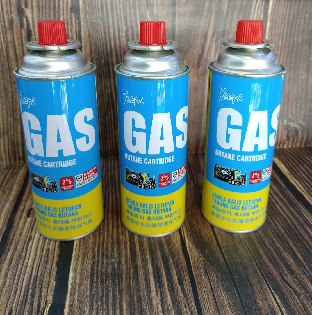 GAS BUTANE CARTRIDGE, Everything Else, Others on Carousell