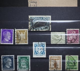 German Stamps (Nazi Time) from 1910-1945