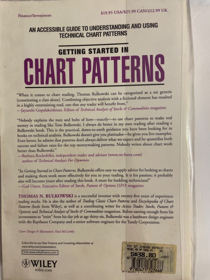 Getting Started in Chart Patterns, Hobbies & Toys, Books & Magazines ...