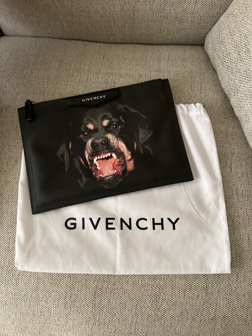 Givenchy rottweiler hotsell clutch bag