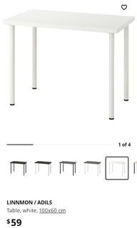 Good Condition IKEA Linnmon Table- 2 tables for Sale