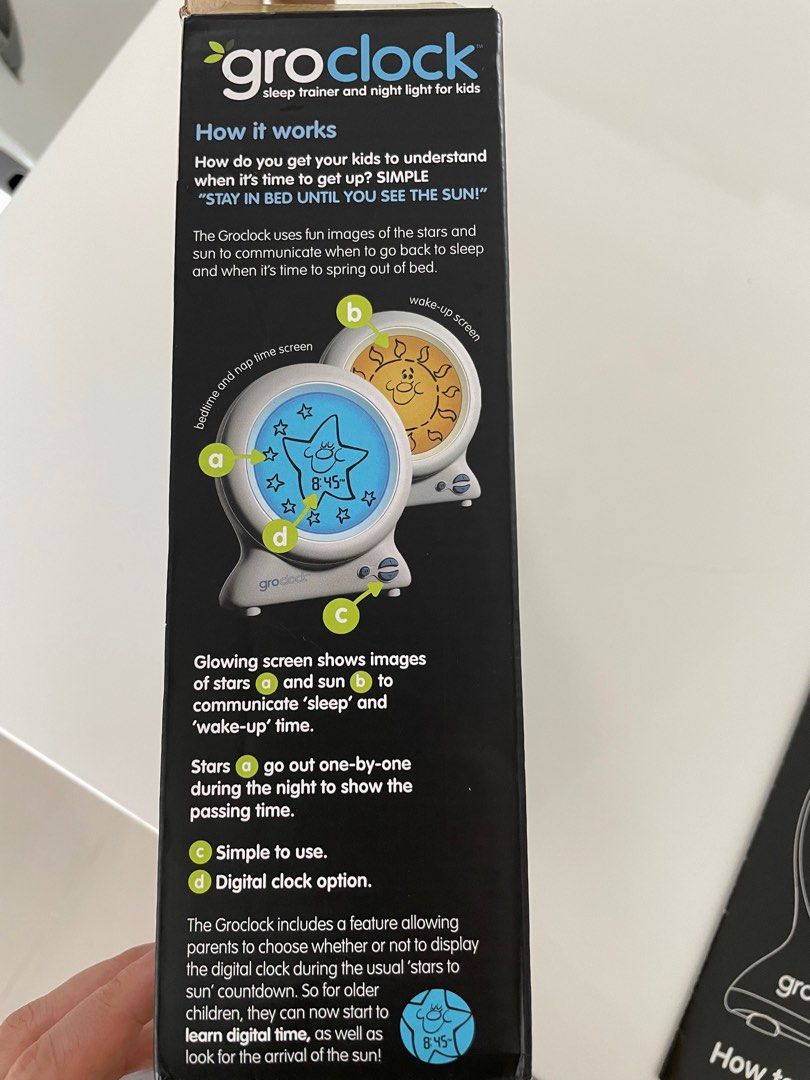 Gro Clock, Babies & Kids, Baby Nursery & Kids Furniture, Other Kids