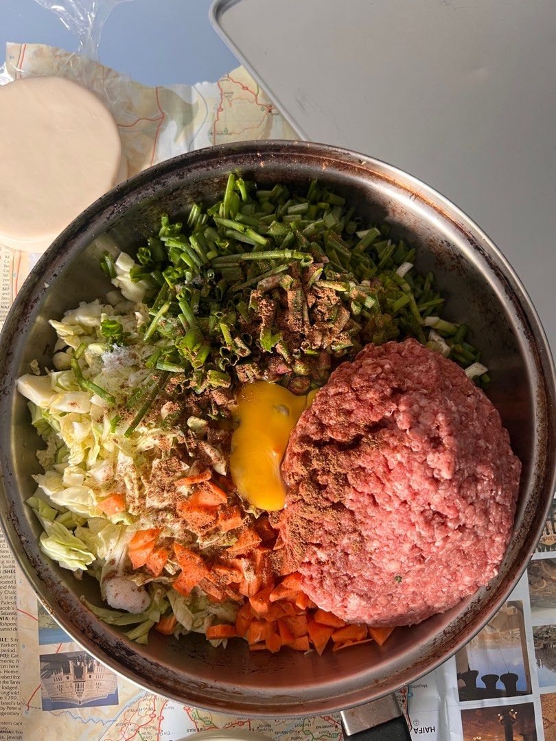 Halal beef dumplings, Food & Drinks, Chilled & Frozen Food on Carousell