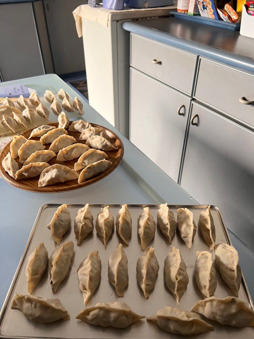 Halal beef dumplings, Food & Drinks, Chilled & Frozen Food on Carousell