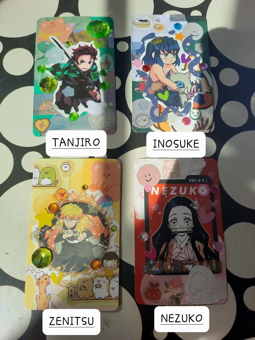 HANDMADE CHARACTER CARDS : $0.70 EACH [CUSTOMS : $1], Hobbies & Toys ...