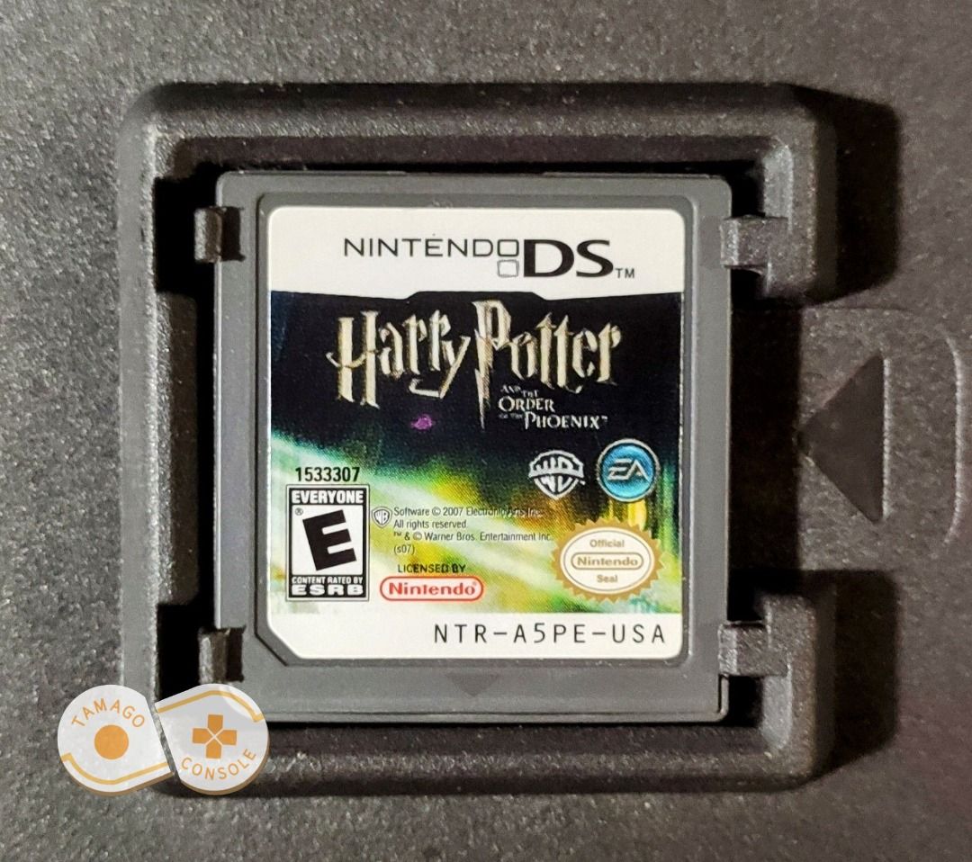 Harry potter and the order of the phoenix ds game sales